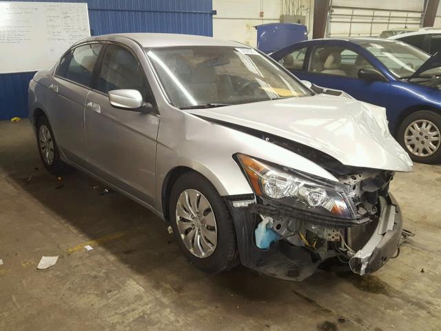 1HGCP2F37AA125127 - 2010 HONDA ACCORD LX SILVER photo 1