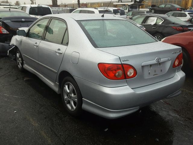 1NXBR32E47Z827717 - 2007 TOYOTA COROLLA CE SILVER photo 3