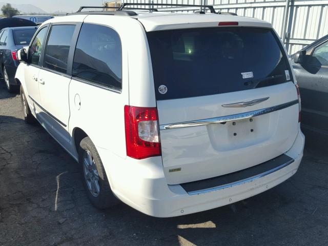 2C4RC1BG4CR127908 - 2012 CHRYSLER TOWN & COU WHITE photo 3