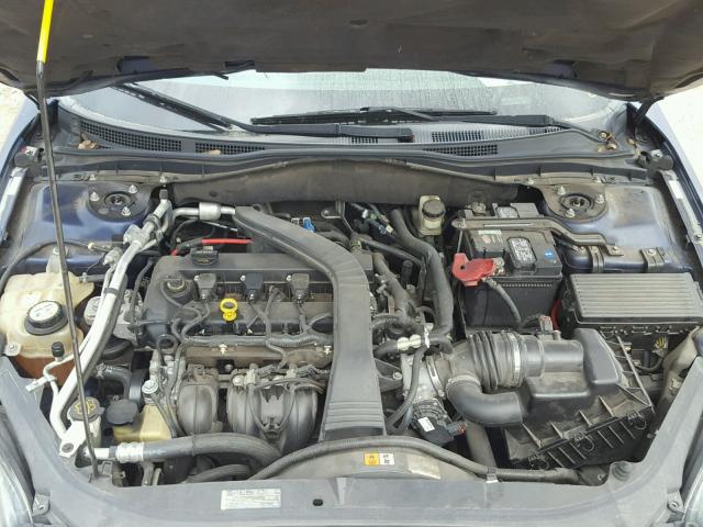 3FAHP06Z37R114935 - 2007 FORD FUSION S BLUE photo 7