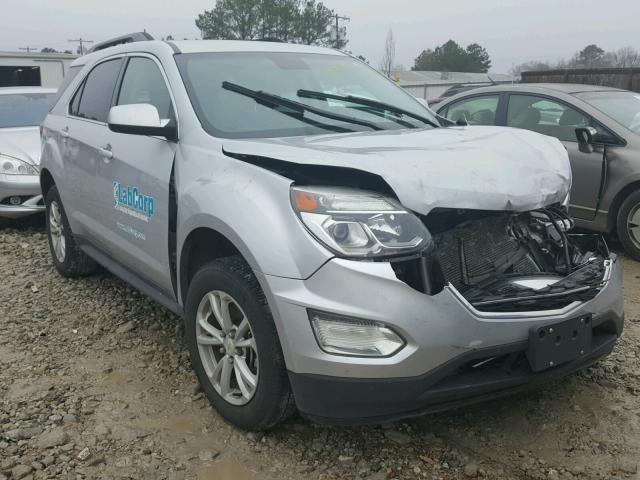 2GNALCEK1G6315566 - 2016 CHEVROLET EQUINOX LT SILVER photo 1