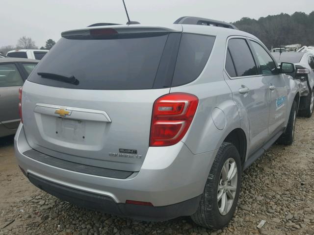 2GNALCEK1G6315566 - 2016 CHEVROLET EQUINOX LT SILVER photo 4