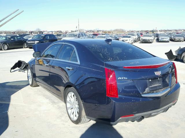 1G6AA5RX9H0162822 - 2017 CADILLAC ATS BLUE photo 3