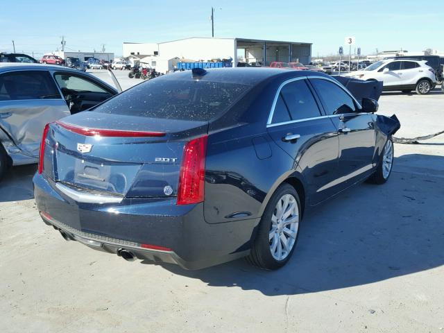 1G6AA5RX9H0162822 - 2017 CADILLAC ATS BLUE photo 4