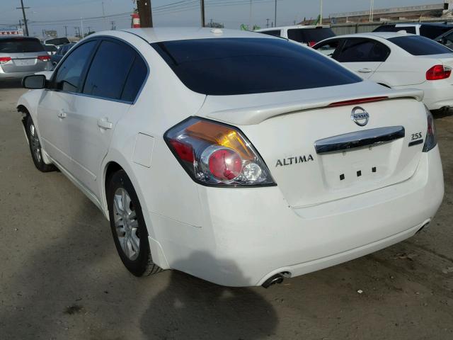 1N4AL2AP5CN454275 - 2012 NISSAN ALTIMA BAS WHITE photo 3