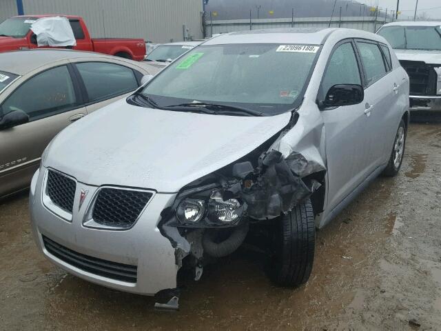 5Y2SP670X9Z402856 - 2009 PONTIAC VIBE SILVER photo 2