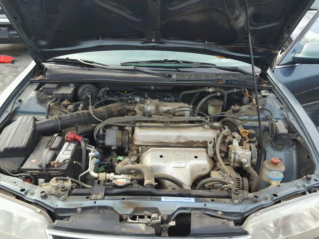 1HGCD5636VA019008 - 1997 HONDA ACCORD LX BLUE photo 7