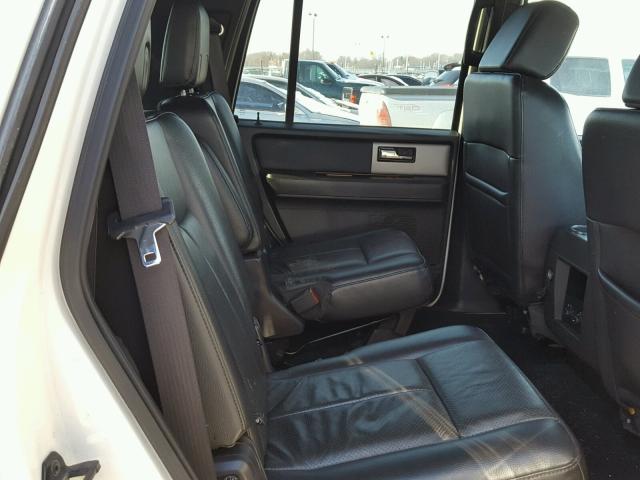 1FMFU20598LA00316 - 2008 FORD EXPEDITION WHITE photo 6