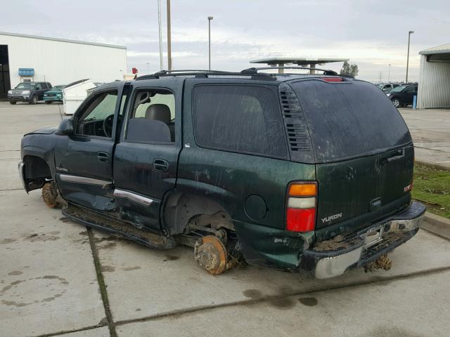 1GKEK13T54R174664 - 2004 GMC YUKON GREEN photo 3