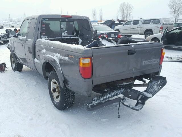 4F4YR46U47PM01179 - 2007 MAZDA B3000 CAB GRAY photo 3