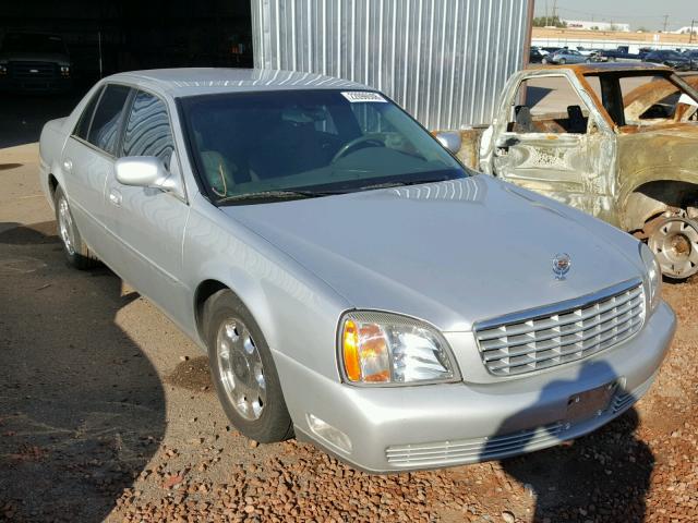 1G6KD54Y31U186737 - 2001 CADILLAC DEVILLE SILVER photo 1