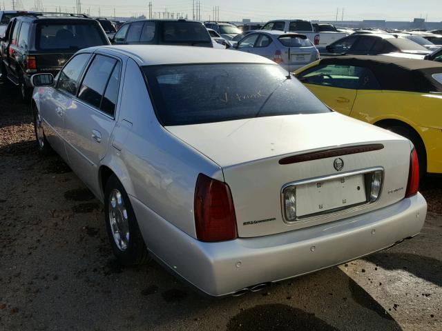 1G6KD54Y31U186737 - 2001 CADILLAC DEVILLE SILVER photo 3