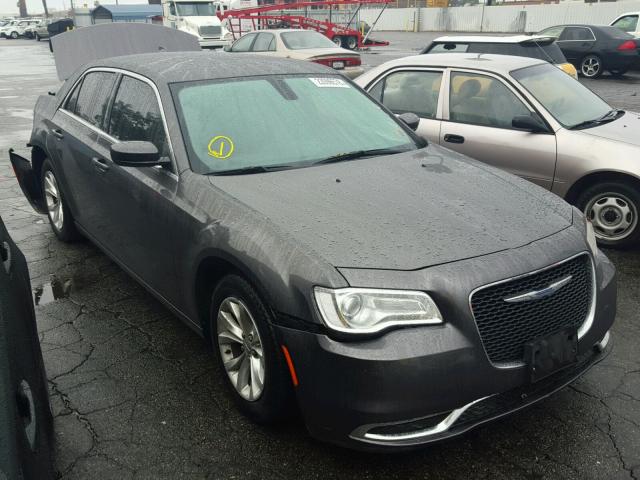 2C3CCAAG6FH779631 - 2015 CHRYSLER 300 LIMITE CHARCOAL photo 1