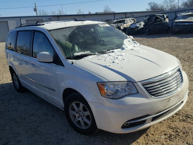 2C4RC1BG3CR223156 - 2012 CHRYSLER TOWN & COU WHITE photo 1