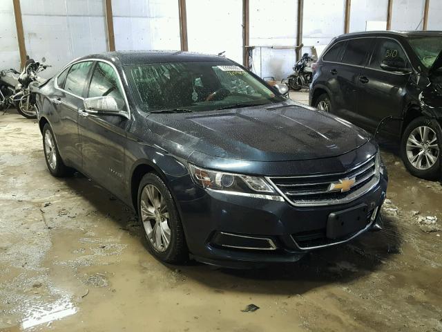 2G1125S38E9111310 - 2014 CHEVROLET IMPALA LT BLUE photo 1