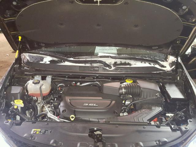 2C4RC1GG0HR665098 - 2017 CHRYSLER PACIFICA L შავი ფოტო 7