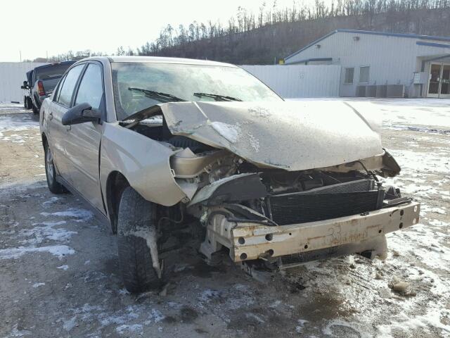 1G1ZT54865F218727 - 2005 CHEVROLET MALIBU LS GOLD photo 1