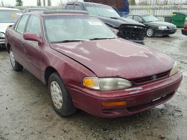 4T1BG12K4TU710567 - 1996 TOYOTA CAMRY DX RED photo 1