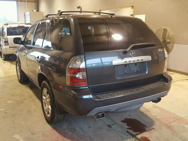 2HNYD18966H523893 - 2006 ACURA MDX TOURIN GRAY photo 3