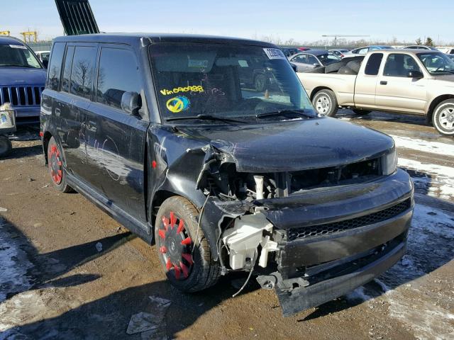 JTLKT324864090988 - 2006 TOYOTA SCION XB BLACK photo 1