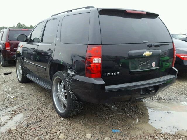 1GNFC13C98R169798 - 2008 CHEVROLET TAHOE C150 BLACK photo 3