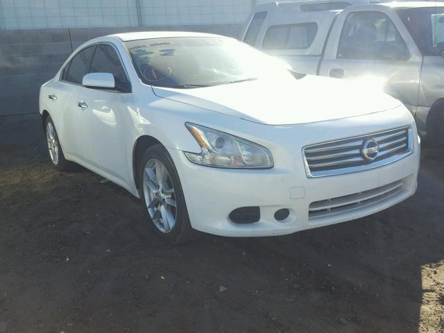 1N4AA5AP1CC861481 - 2012 NISSAN MAXIMA S WHITE photo 1