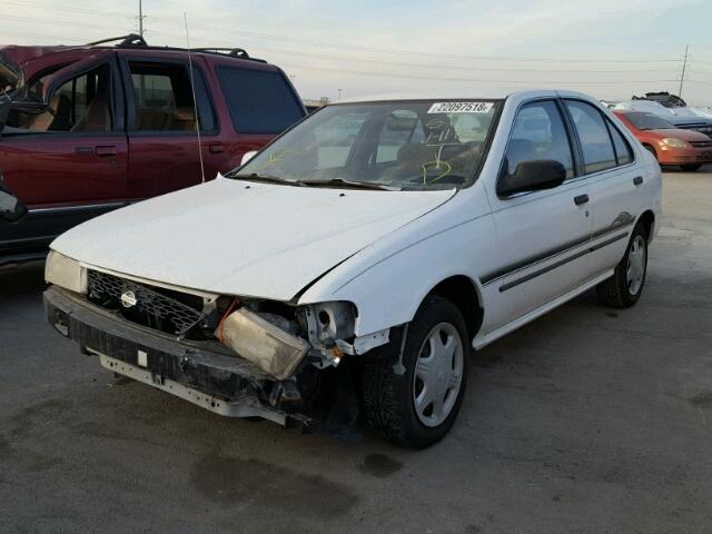 1N4AB41D9WC746614 - 1998 NISSAN SENTRA E WHITE photo 2