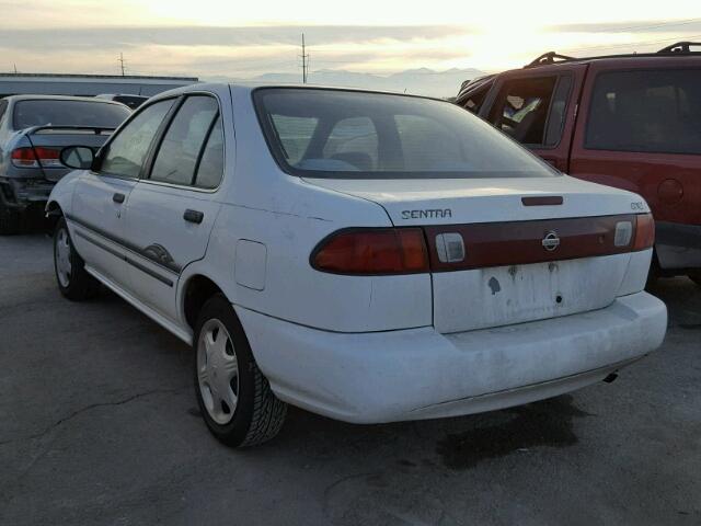 1N4AB41D9WC746614 - 1998 NISSAN SENTRA E WHITE photo 3