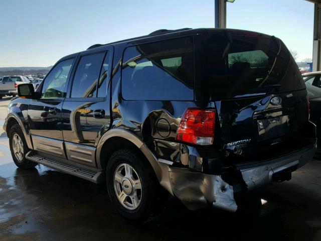 1FMFU17L73LC20271 - 2003 FORD EXPEDITION BLACK photo 3