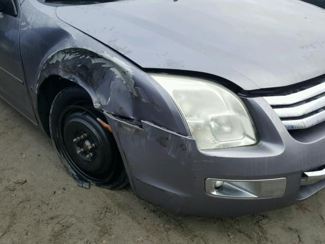 3FAFP08156R108258 - 2006 FORD FUSION SEL GRAY photo 9