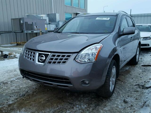 JN8AS58V48W141727 - 2008 NISSAN ROGUE S GRAY photo 2