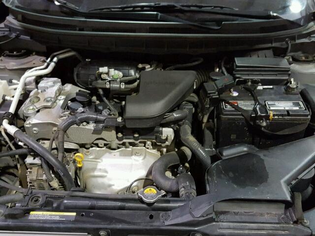 JN8AS58V48W141727 - 2008 NISSAN ROGUE S GRAY photo 7