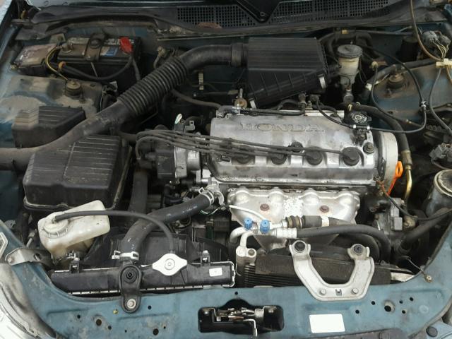 2HGEJ6675WH591426 - 1998 HONDA CIVIC LX BLUE photo 7