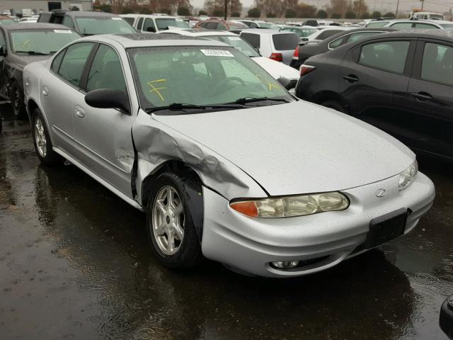 1G3NF52E04C145473 - 2004 OLDSMOBILE ALERO GLS SILVER photo 1