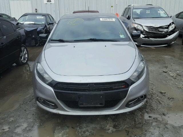 1C3CDFBBXED919043 - 2014 DODGE DART SXT GRAY photo 9