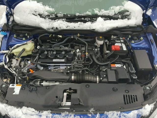 SHHFK7H46HU205970 - 2017 HONDA CIVIC SPOR BLUE photo 7