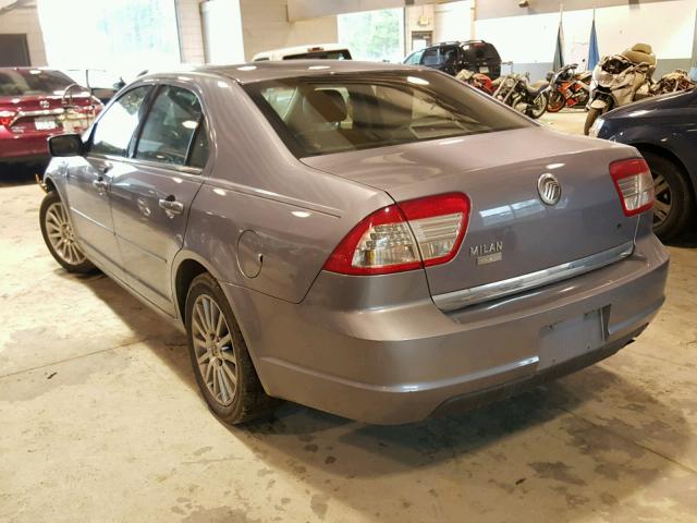 3MEHM08Z57R606820 - 2007 MERCURY MILAN PREM GRAY photo 3