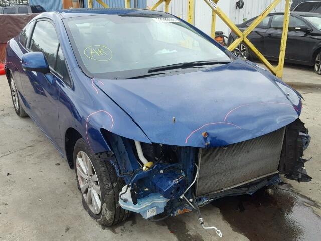 2HGFG3B89CH520600 - 2012 HONDA CIVIC EX 蓝色 照片 1