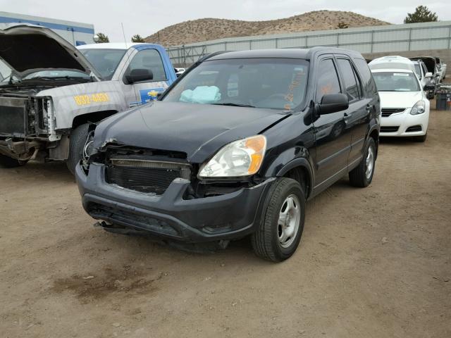 SHSRD78544U229995 - 2004 HONDA CR-V LX BLACK photo 2