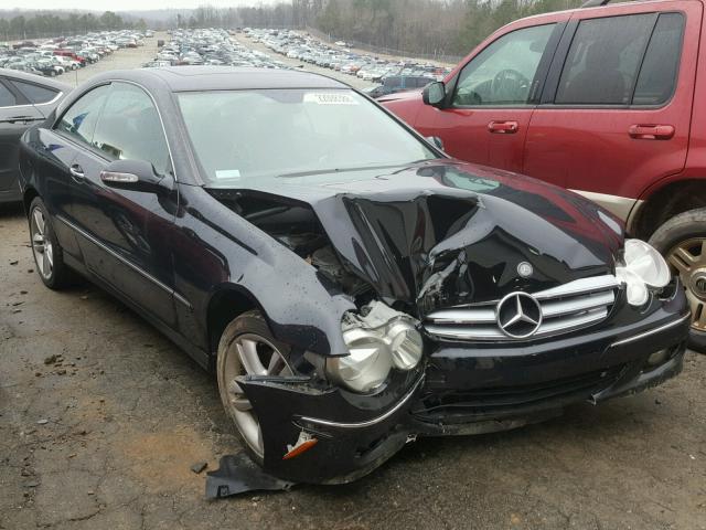 WDBTJ56H58F240172 - 2008 MERCEDES-BENZ CLK 350 BLACK photo 1