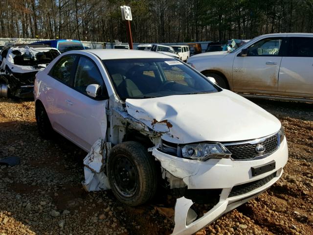 KNAFU4A21C5559115 - 2012 KIA FORTE EX WHITE photo 1