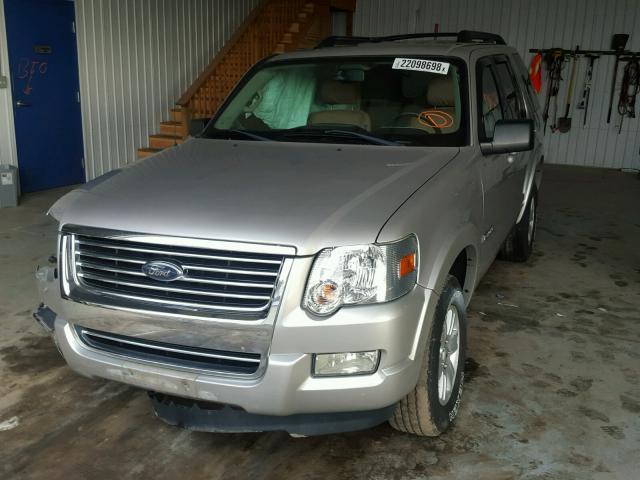 1FMEU73E68UA75554 - 2008 FORD EXPLORER X SILVER photo 2