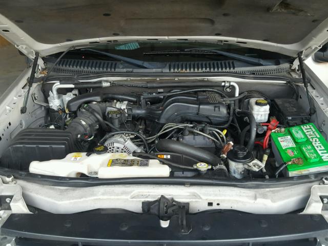 1FMEU73E68UA75554 - 2008 FORD EXPLORER X SILVER photo 7