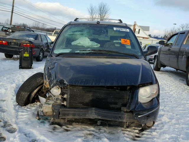 2C8GP64L75R429231 - 2005 CHRYSLER TOWN & COU BLACK photo 7