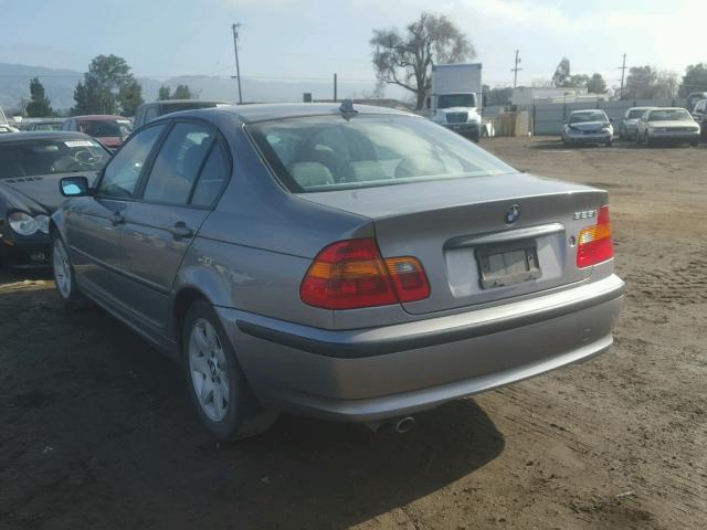 WBAAZ33454KP90638 - 2004 BMW 325 IS SUL SILVER photo 3