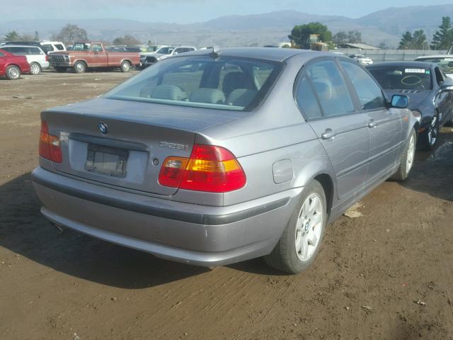 WBAAZ33454KP90638 - 2004 BMW 325 IS SUL SILVER photo 4