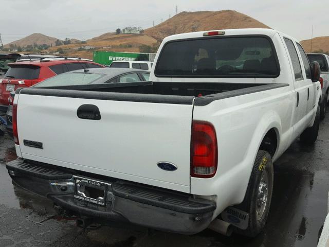 1FTSW20P76EB99107 - 2006 FORD F250 SUPER WHITE photo 4