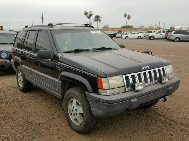 1J4GZ58Y1RC236528 - 1994 JEEP GRAND CHER BLACK photo 1