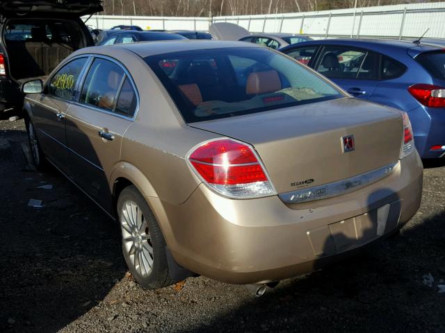 1G8ZV57717F283776 - 2007 SATURN AURA XR BEIGE photo 3