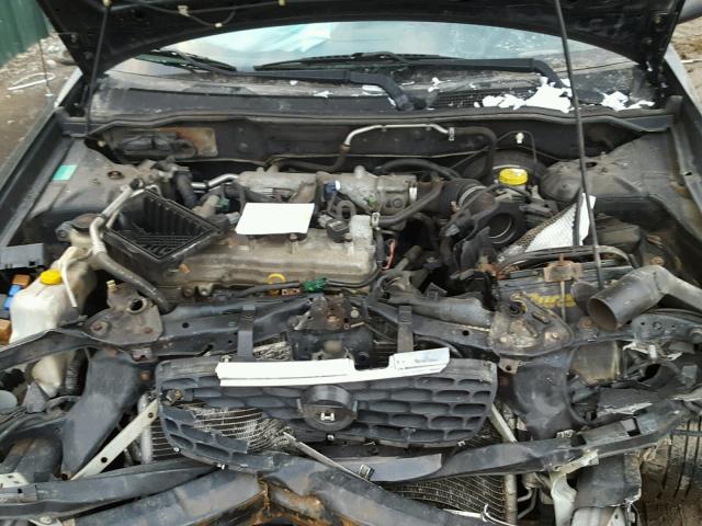 3N1CB51D03L700729 - 2003 NISSAN SENTRA XE BLACK photo 7